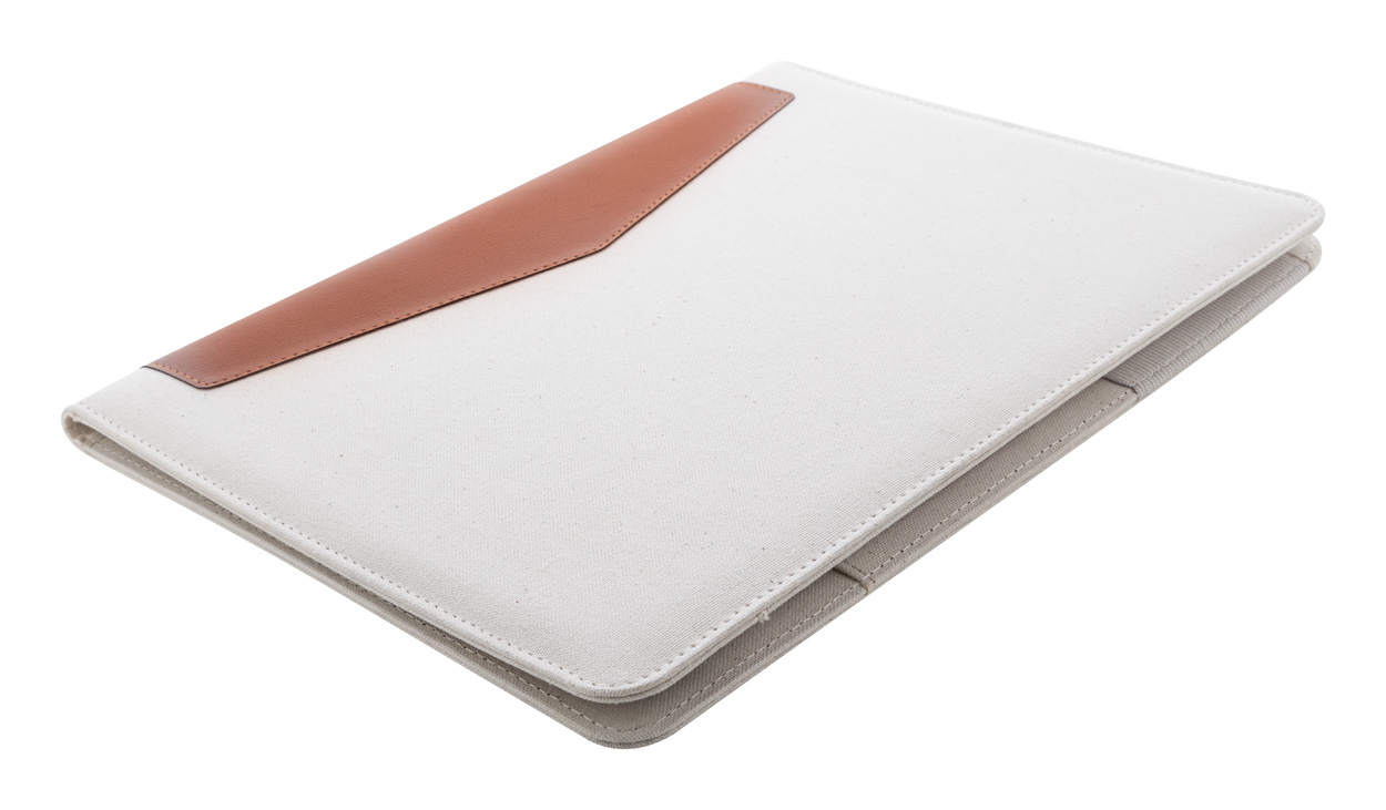 Teczka na dokumenty z płótna pochodzącego z recyklingu P118887D