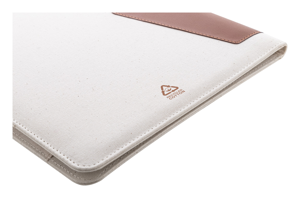 Teczka na dokumenty z płótna pochodzącego z recyklingu P118887D