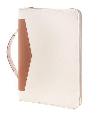 Teczka na dokumenty z płótna pochodzącego z recyklingu P118888D AN-AP808296-00