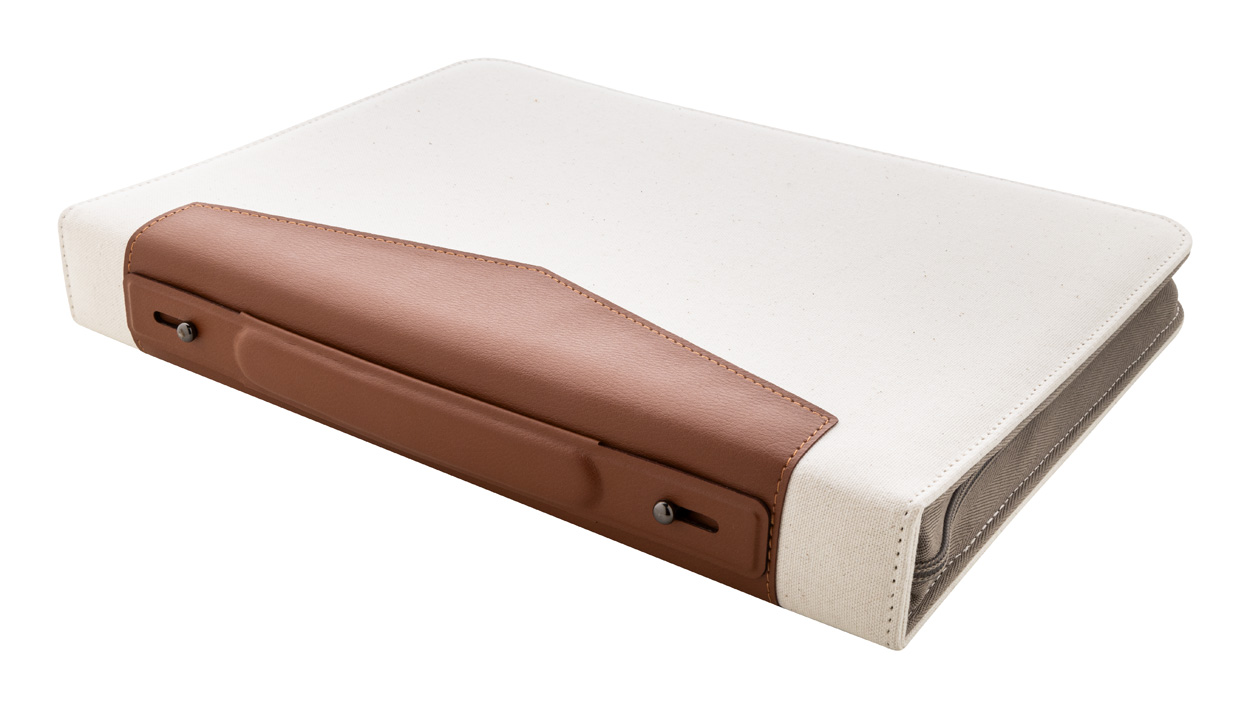 Teczka na dokumenty z płótna pochodzącego z recyklingu P118888D