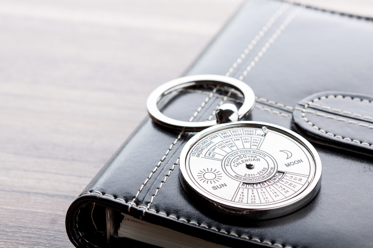 Brelok do kluczy z kalendarzem P112249D