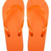 Klapki plażowe P115780D pomarańcz