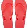 Klapki plażowe P115780D czerwony