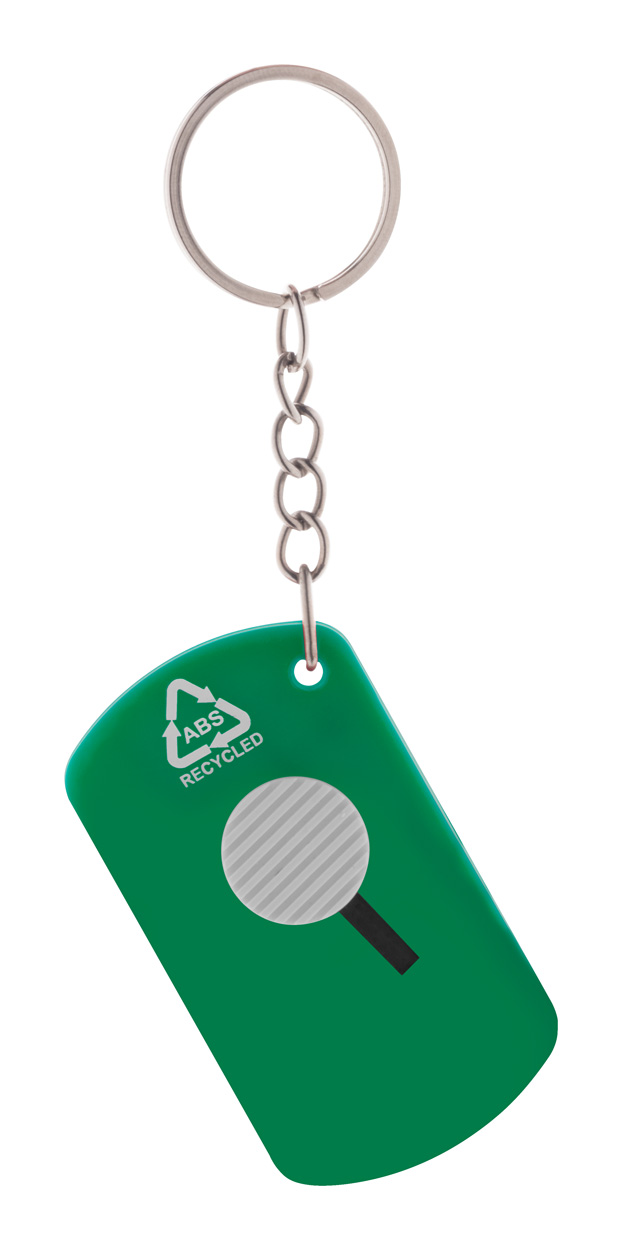 Nóż do papieru / brelok P118265D zielony