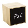 Bambusowy zegar z alarmem P114476D