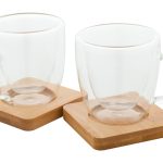 Szklany zestaw do espresso / filiżanki P114639D
