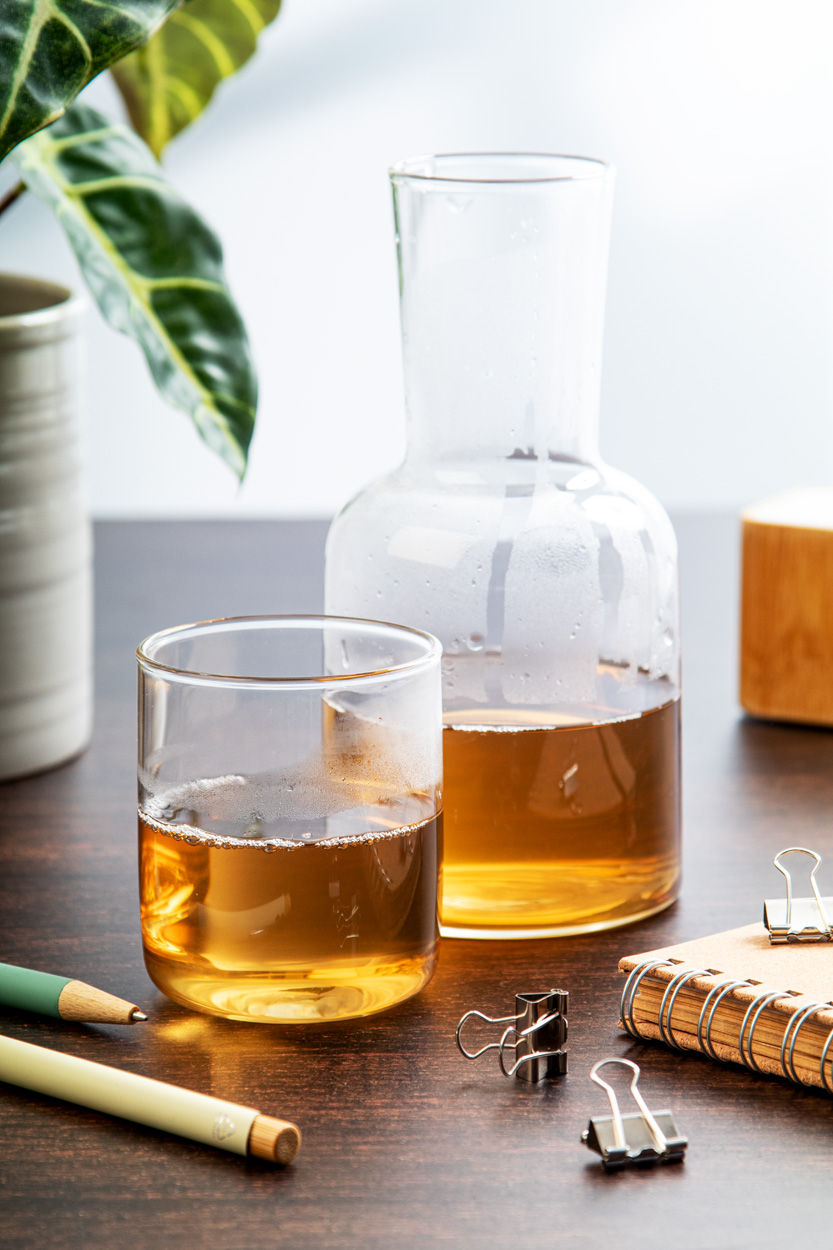 Zestaw do picia: karafka i szklanka P118175D