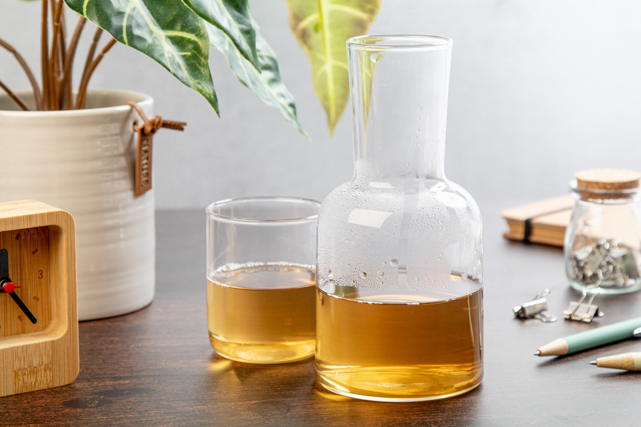 Zestaw do picia: karafka i szklanka P118175D