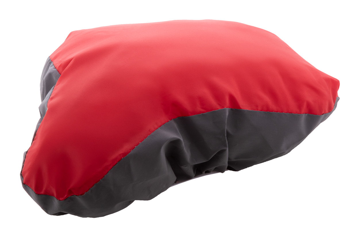 Odblaskowy pokrowiec na siodełko RPET P118276D czerwony