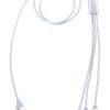 Kabel USB do ładowania P118954D srebrny