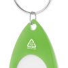 żeton / brelok RPET P117417D zielony