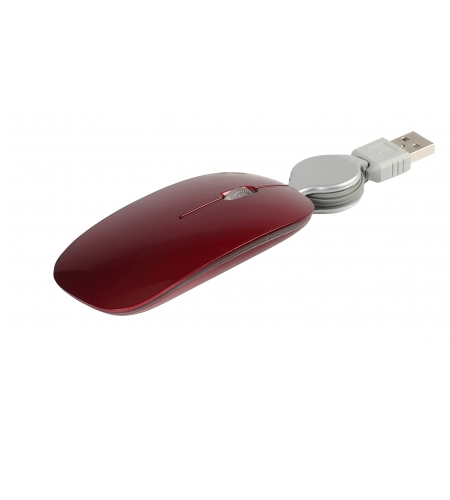 Mysz komputerowa Mini-21 P063655U czerwony