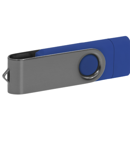 Pamięć USB PD-6 OTG P061196U granatowy / grafitowy