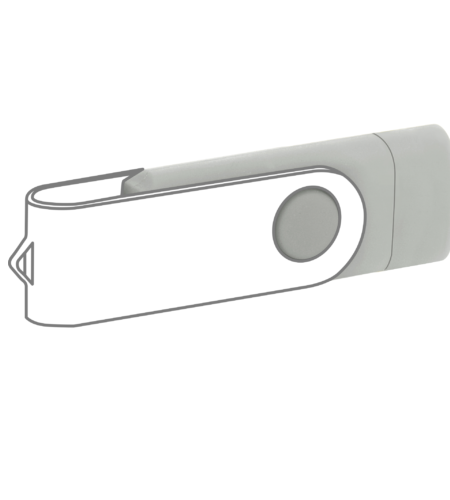 Pamięć USB PD-6 OTG P061196U jasnoszary / miks kolorów