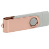 Pamięć USB PD-6 OTG P061196U jasnoszary / rose gold