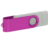 Pamięć USB PD-6 OTG P061196U jasnoszary / różowy