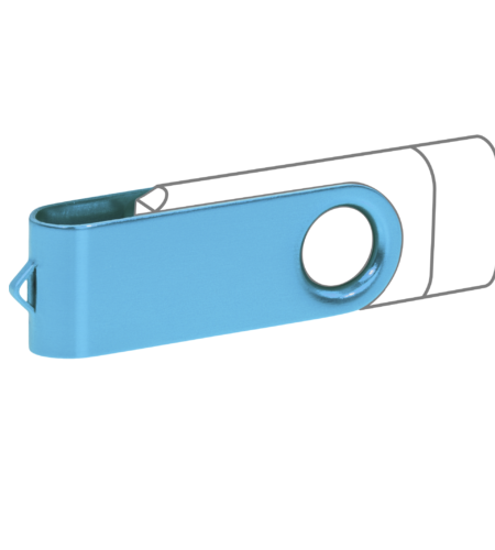 Pamięć USB PD-6 OTG P061196U miks kolorów / błękitny