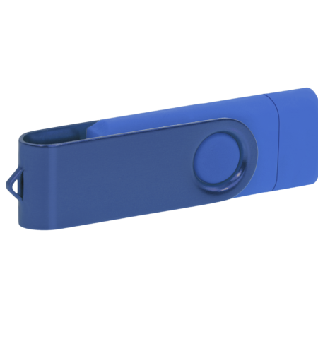 Pamięć USB PD-6 OTG P061196U niebieski / granatowy