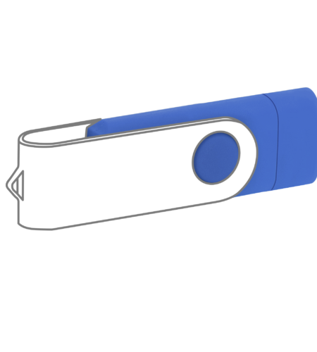 Pamięć USB PD-6 OTG P061196U niebieski / miks kolorów