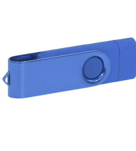Pamięć USB PD-6 OTG P061196U niebieski / niebieski