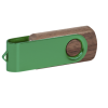 Pamięć USB PD-6 Wood P060499U brąz / ciemnozielony