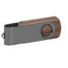 Pamięć USB PD-6 Wood P060499U brąz / grafitowy