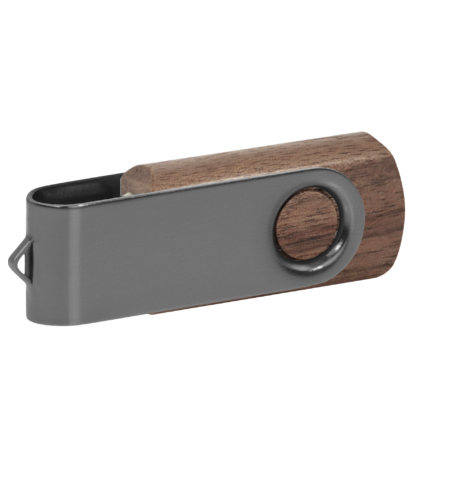 Pamięć USB PD-6 Wood P060499U brąz / grafitowy