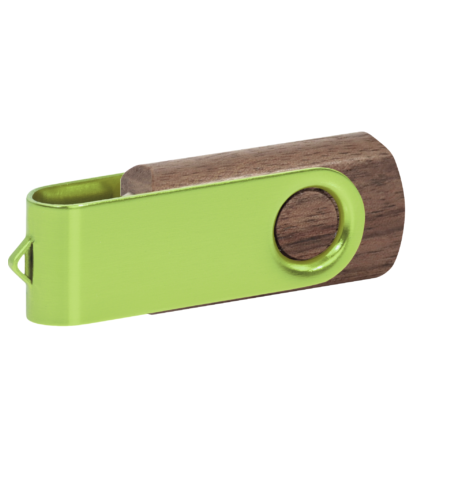 Pamięć USB PD-6 Wood P060499U brąz / jasnozielony