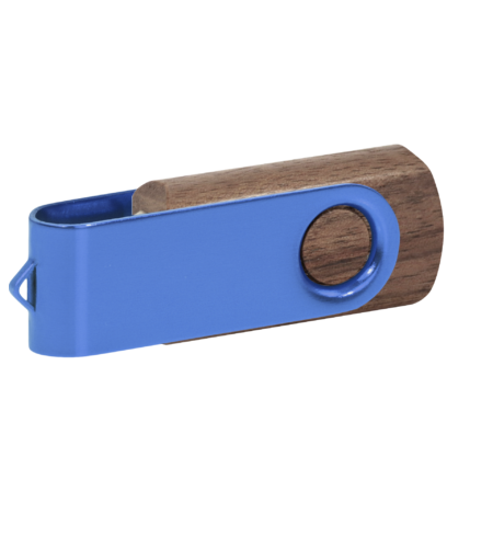 Pamięć USB PD-6 Wood P060499U brąz / niebieski
