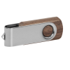 Pamięć USB PD-6 Wood P060499U brąz / srebrny