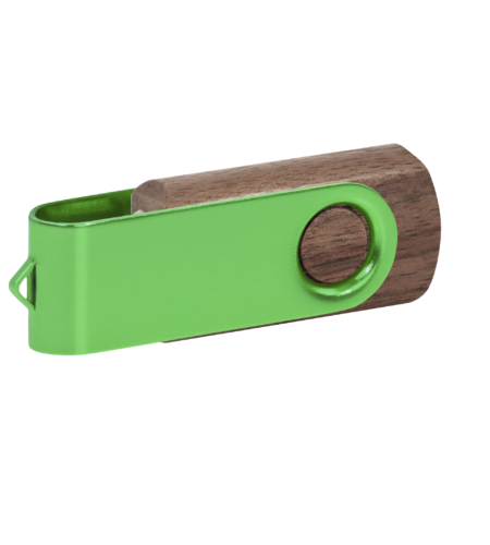 Pamięć USB PD-6 Wood P060499U brąz / zielony
