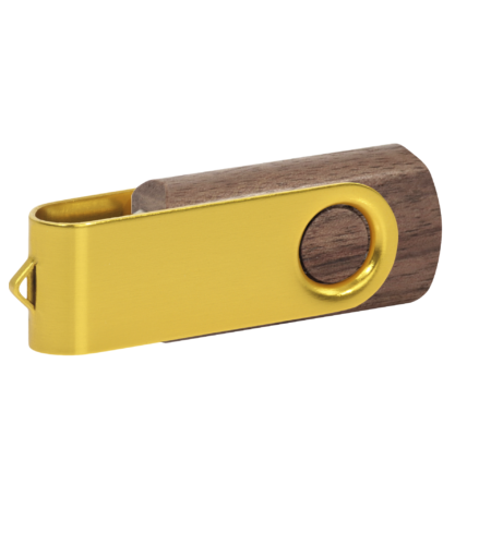 Pamięć USB PD-6 Wood P060499U brąz / żółty