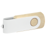 Pamięć USB PD-6 Wood P060499U jasny brąz / biały