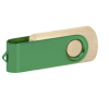 Pamięć USB PD-6 Wood P060499U jasny brąz / ciemnozielony