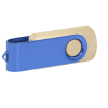 Pamięć USB PD-6 Wood P060499U jasny brąz / niebieski