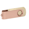 Pamięć USB PD-6 Wood P060499U jasny brąz / rose gold