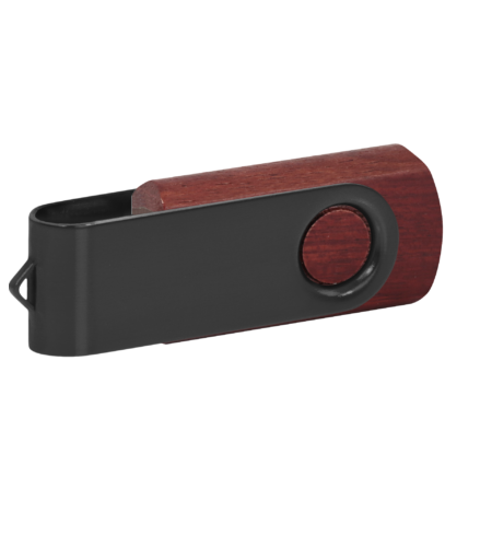 Pamięć USB PD-6 Wood P060499U mahoń / czarny