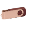 Pamięć USB PD-6 Wood P060499U mahoń / rose gold