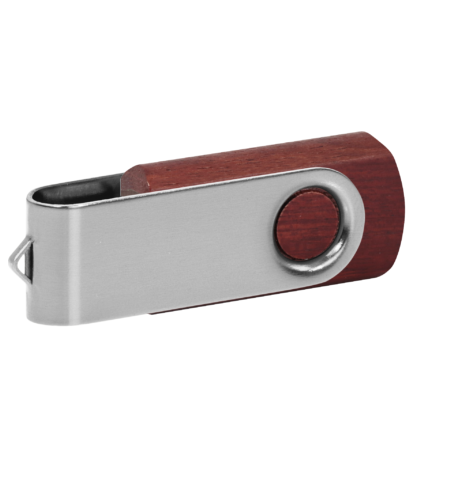 Pamięć USB PD-6 Wood P060499U mahoń / srebrny