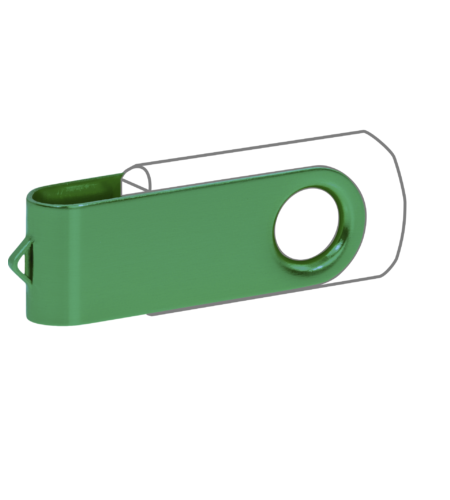 Pamięć USB PD-6 Wood P060499U miks kolorów / ciemnozielony