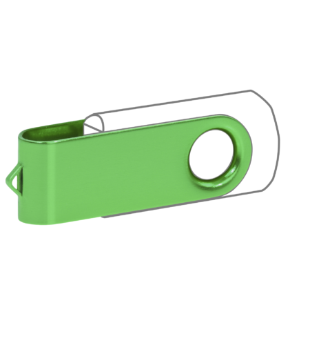 Pamięć USB PD-6 Wood P060499U miks kolorów / zielony