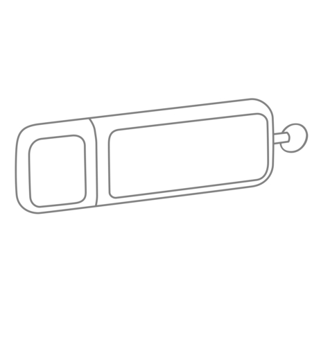 Pamięć USB PDs-10 P063007U miks kolorów