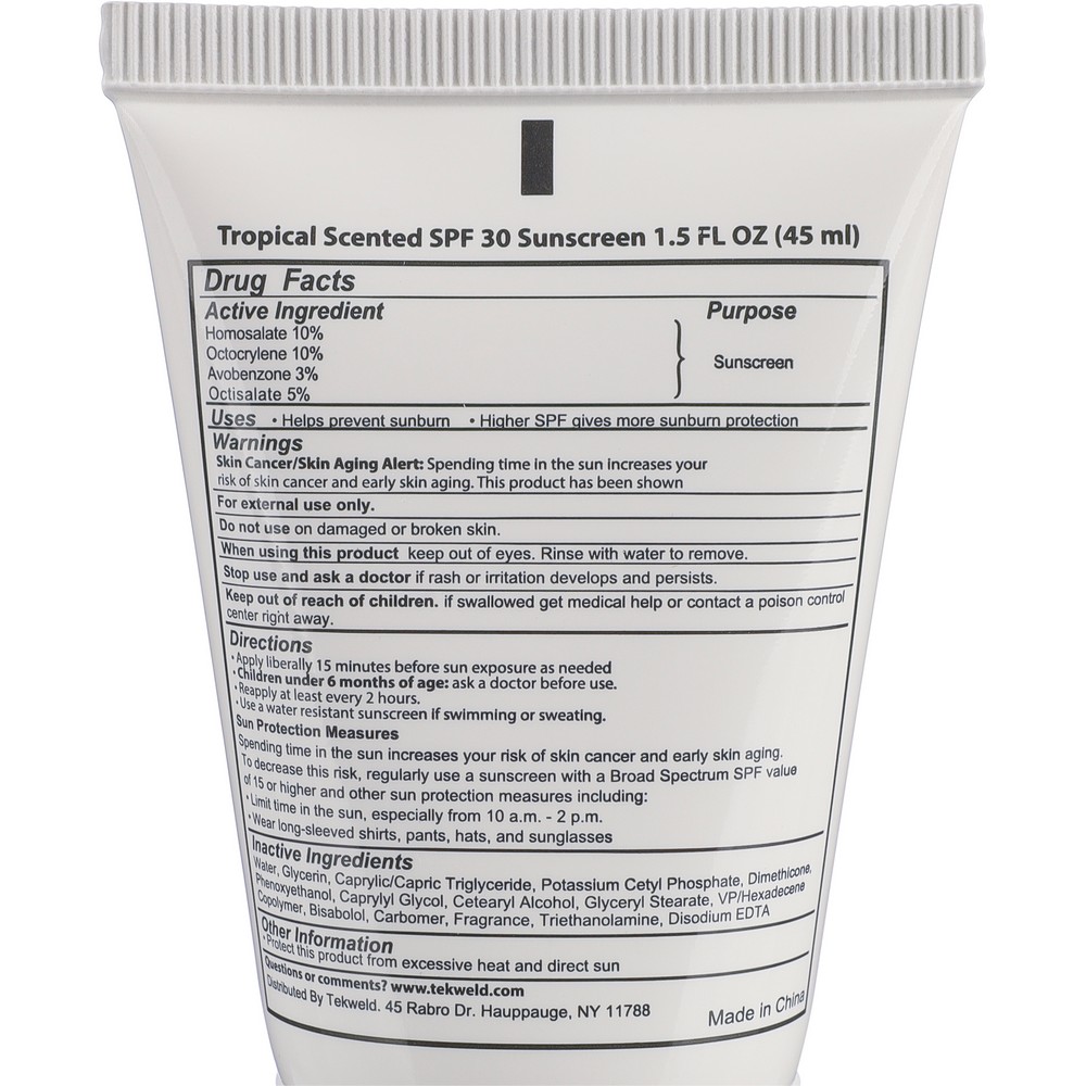 Krem przeciwsłoneczny o zapachu waniliowym P109415X