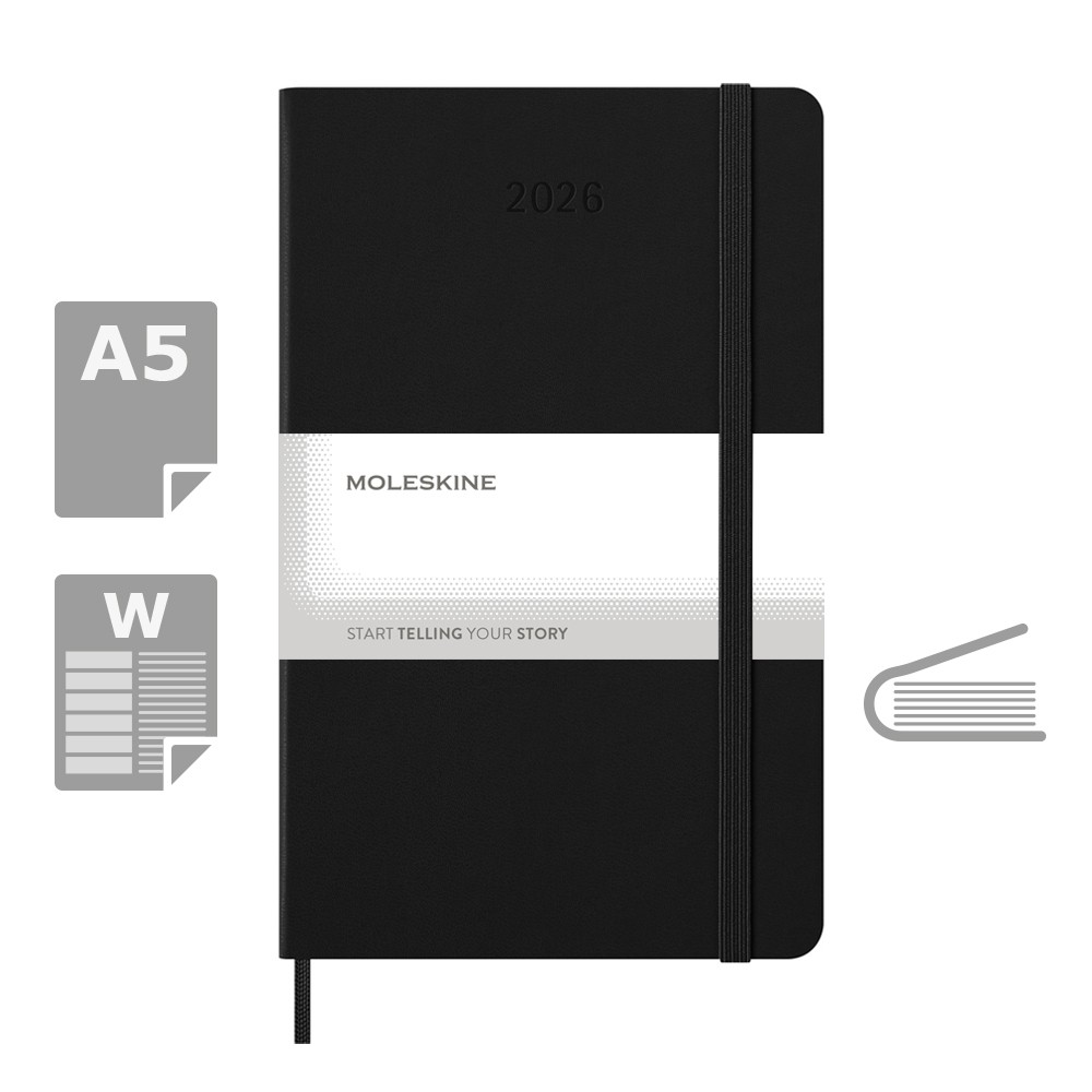Kalendarz MOLESKINE 2026 P104891X AX-VM399-W Kalendarz MOLESKINE 2026 P104891X AX-VM399-W