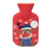 Termofor na gorącą wodę 250 ml P067303O czerwony