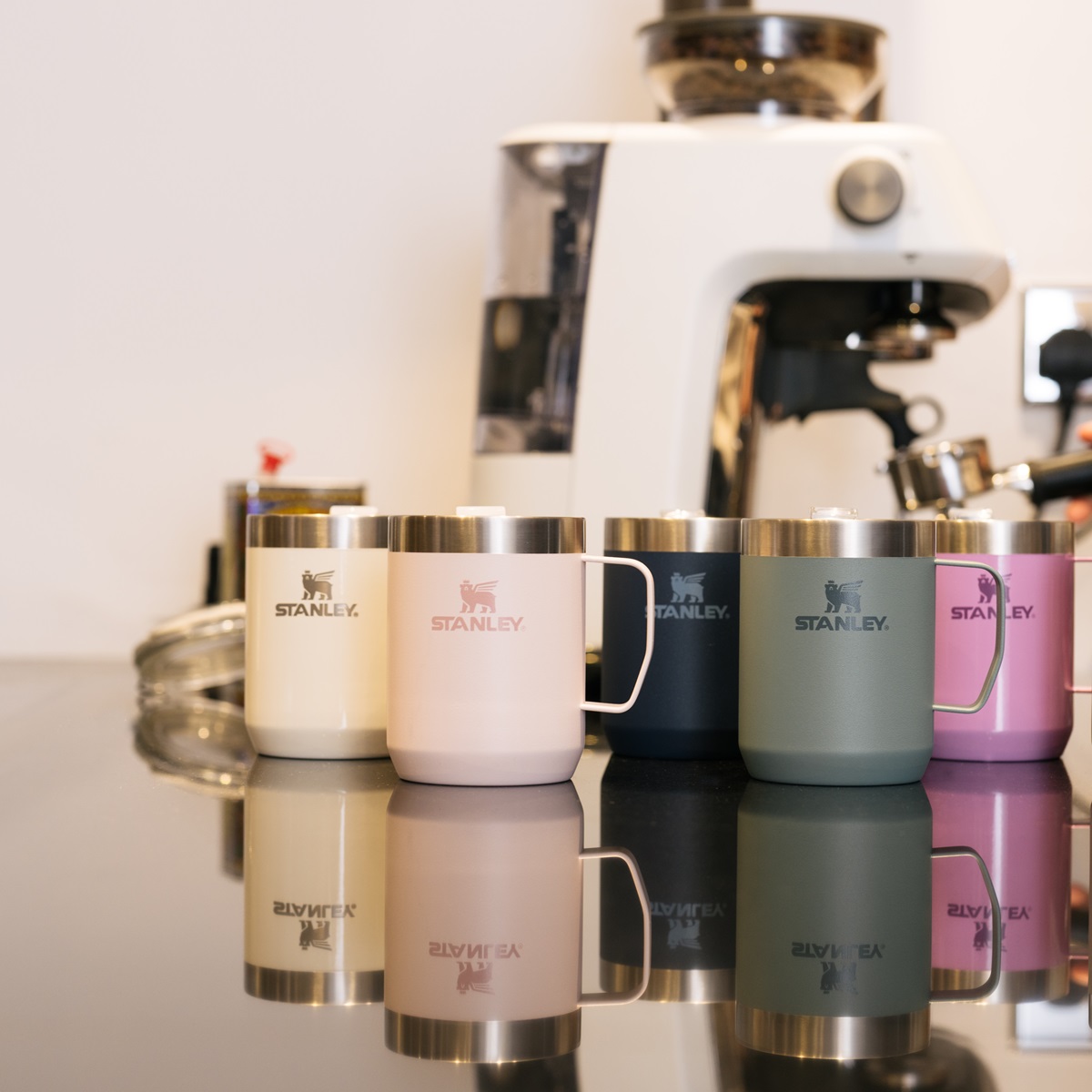 Kubek z uchem Everyday Camp Mug 0.23 L Cream Gloss Stanley P120721P