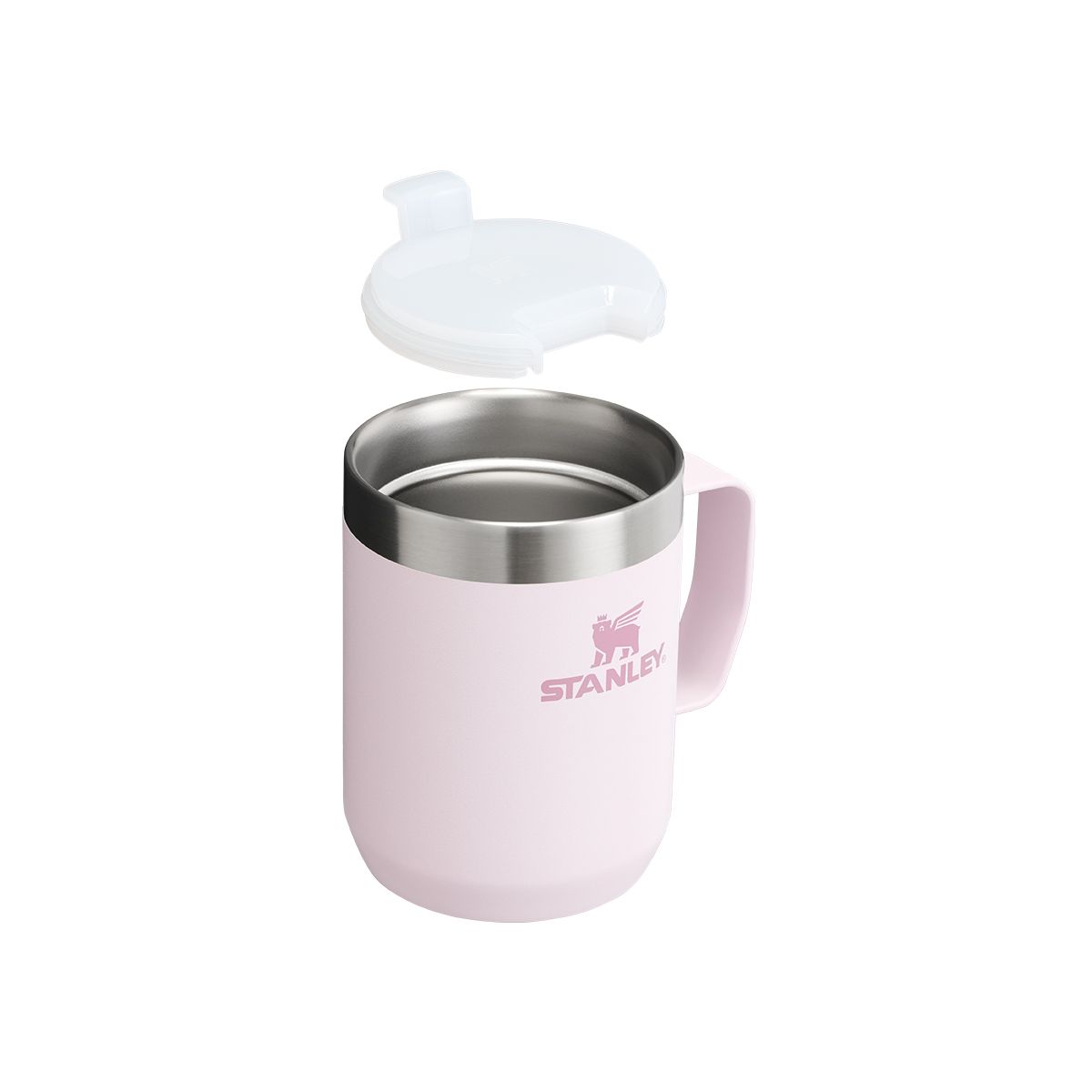 Kubek z uchem Everyday Camp Mug 0.23 L Rose Quartz Stanley P120722P