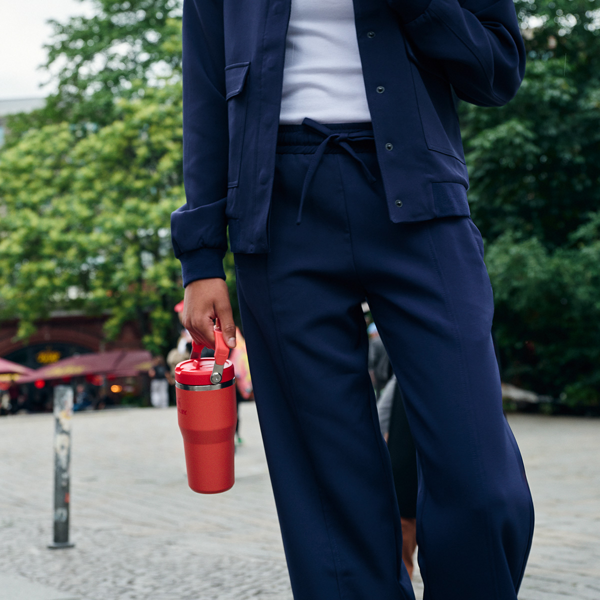 Stanley kubek IceFlow Flip Straw 0,6 L Hot Coral P120132P