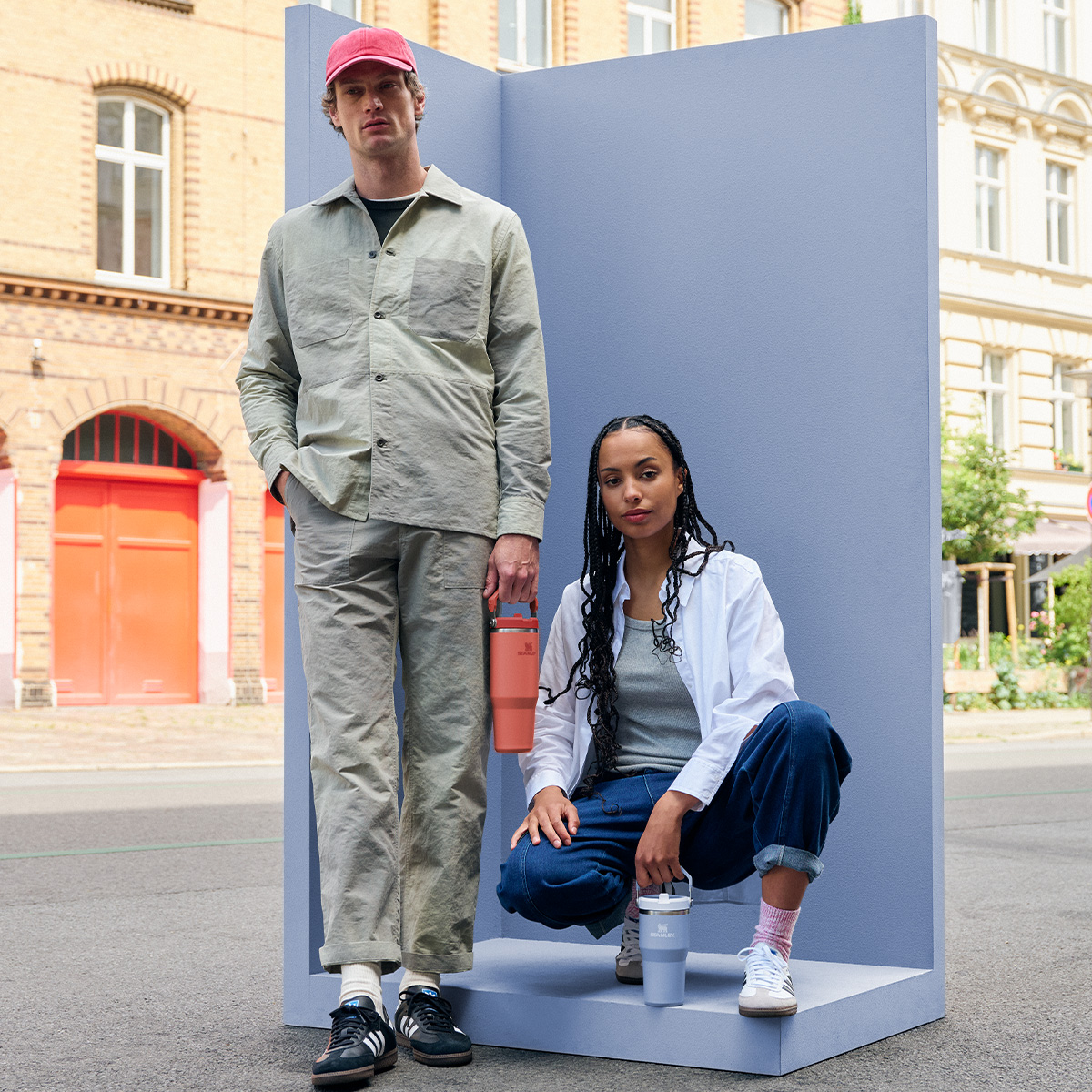 Stanley kubek IceFlow Flip Straw 0,6 L Hydrangea P120131P