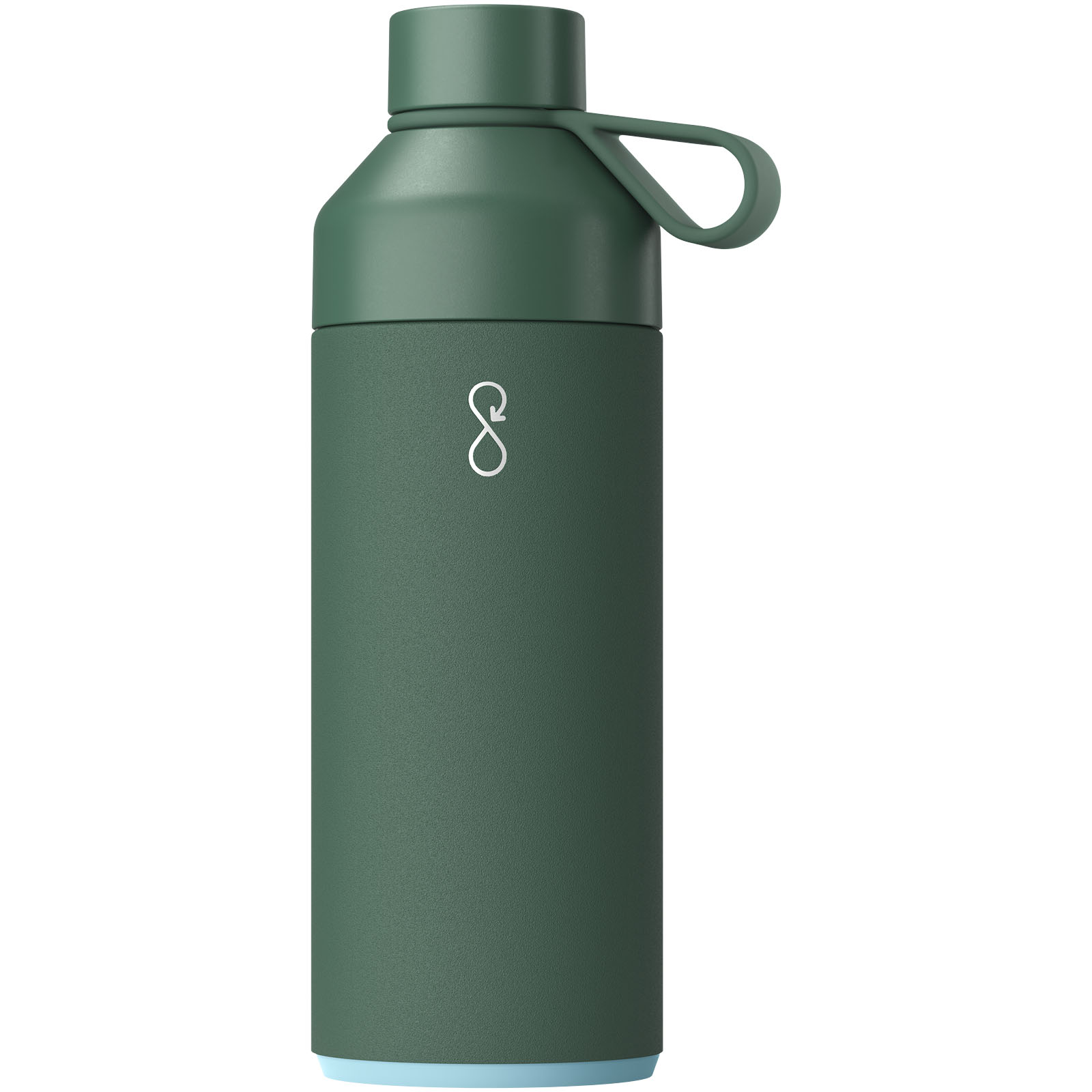 Big Ocean Bottle izolowany próżniowo bidon na wodę o pojemności 1000 ml P076764C leśny zielony
